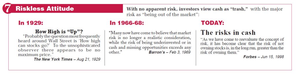 Riskless attitude headlines