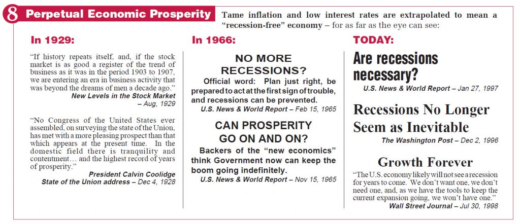Perpetual economic prosperity headlines